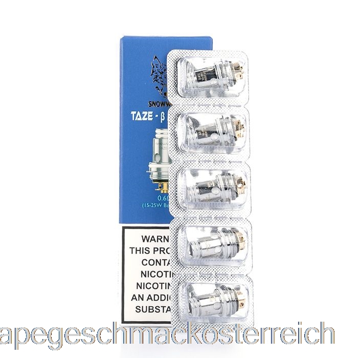 Snowwolf Taze Ersatzspulen 1,2 Ohm Taze-Alpha Spulen Vape Geschmack